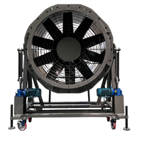 Ventilateur axial électrique portable à poussée manuelle, souffleur haute efficacité 50Hz pour ferme, parking souterrain, garage, tunnel, usine OEM/ODM