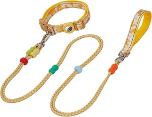Eco-Friendly Luxury Simple Soft Durable Pet Leashes with <b>Scarf</b> and 100% Nylon for Outdoor Training and Night Safety - Product Image 1