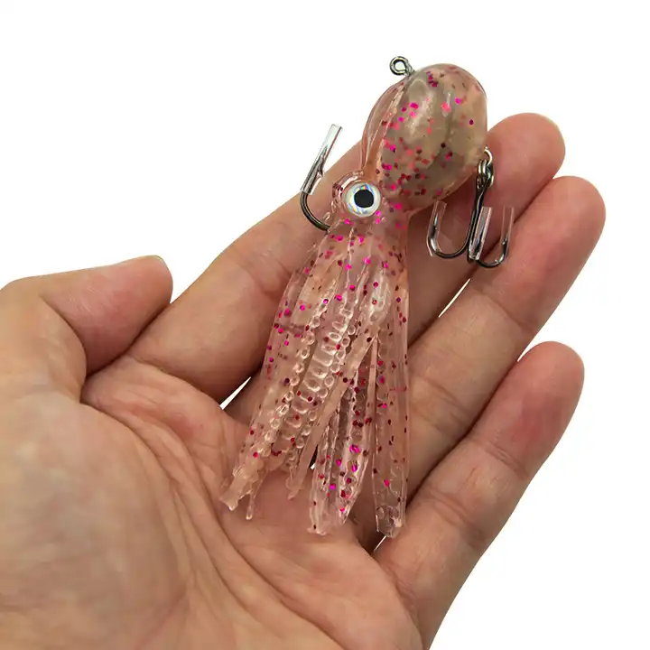 wholesale octopus jigging lure rubber soft