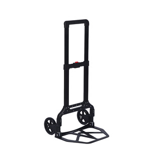 Barato mango extendido plegable Dolly Carro de mano plegable altura ligero Interior Exterior transporte móvil Dolly Carro de mano - Product Image 3