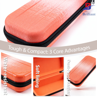 Étui de chargeur EVA imperméable à l'eau avec dégradé de couleurs |   Pochette de rangement rigide pour batterie externe, disque dur et câbles numériques