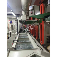 Machine de galvanoplastie rotative pour crochets en cuivre, prix usine Yixi JEC, pour pré-placage de métaux