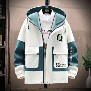 Traje Formal de Primavera para Hombre, Estilo Hip Hop, Camuflaje, Conjunto de Dos Piezas de Manga Larga, Pantalones Deportivos, Moda J0142 - Product Image 2