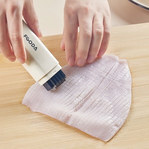 Couteau multifonctionnel papillon pour calamars, couteau à découper les fruits de mer, couteau à découper les oignons verts, outil de cuisine - Product Image 1
