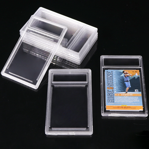 등급 카드 슬랩 프로텍터 투명 아크릴 하드 슬리브 라벨 위치 등급 카드 홀더 - Product Image 1