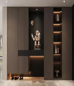 Armoire à chaussures moderne armoire de rangement multifonctionnelle - Product Image 5