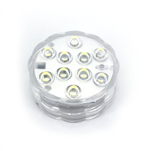 Iluminación decorativa Control remoto Multicolor <span class=keywords><strong>Sumergible</strong></span> Acuario Iluminación LED Impermeable 10 LED <span class=keywords><strong>Lotus</strong></span> Light - Product Image 6