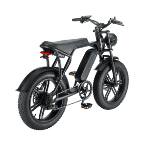 Bicicleta de Montaña V8 con Motor Trasero, 3 Velocidades, Cuadro de Acero, Ruedas de 20 Pulgadas, Frenos de Disco, 50-60 Nm de Torque, Alcance de 50 km, Eléctrica para Adultos - Product Image 4