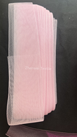 Crinoline tressée en plastique blanc Lisa de Zhenwei Textile, 10 cm, élastique, pour robes de haute couture élégantes, chapellerie et créations sculpturales