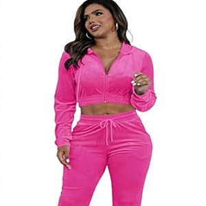 Ensemble de survêtement évasé personnalisé pour femme, taille haute, tenue de sport deux pièces, fabricant de vêtements de fitness - Product Image 1