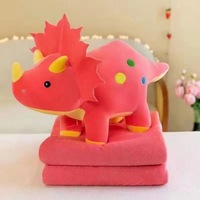 Jouets en peluche lapin personnalisés en forme de tasse de thé au lait, jouets en peluche confortables, oreiller et couverture deux-en-un à partir de personnages/dessins