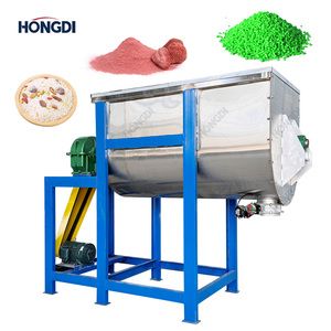 Les mélangeurs à ruban en acier inoxydable sont utilisés pour mélanger le détergent à lessive, la poudre de protéines et l'alimentation animale. - Product Image 2