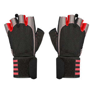 Venta al por mayor de guantes deportivos de silicona resistentes al desgaste, no fáciles de deslizar, transpirables, con absorción de sudor, guantes de montar - Product Image 3