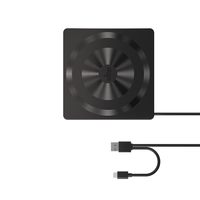 Lecteur Optique Externe USB 2.0 Ultra Mince en Gros, Graveur de CD DVD-RW pour Ordinateur Portable et de Bureau, Logo Personnalisé OEM ODM Usine