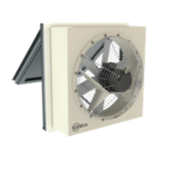 Ventilateurs de hotte électriques Sodeca THT/WALL-F, extracteurs autonomes dynamiques motorisés, hotte 7040m/h pour l'évacuation de la fumée et des incendies