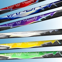Bâton de hockey sur glace en carbone personnalisé super léger, en fibre de carbone, 375g/395g/420g/450g, 100% carbone