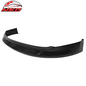 Fits for Nissan Altima Sedan 2007-2009 MDP Style Front Bumper Lip Unpainted Black - Product Image 2
