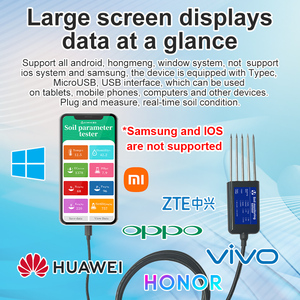 الشركة المصنعة 8 في 1 نوع-c استشعار درجة حرارة الرطوبة التربة - Product Image 2