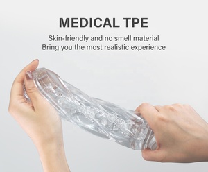 Realistische Vagina Silikon Tasche Muschi <span class=keywords><strong>Japan</strong></span> Mastur bator Masturbation Cup Sexspielzeug für Männer masturbieren - Product Image 4