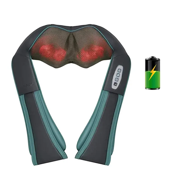 Becozy Oem Odm nuovi prodotti 2024 Shiatsu elettrico collo massaggiatore per spalle dispositivo cintura