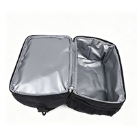 Sac isotherme personnalisé avec doublure en aluminium, sac à lunch isotherme étanche avec impression de logo pour le camping et le bureau