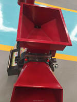 Nouvelle broyeuse à fourrage en aluminium JPD, moteur électrique/essence/diesel, capacité de 300-1200 kg/h, facile à utiliser, pour l'élevage de volailles