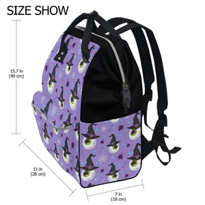 Bolsa de Pañales Multifuncional Personalizada para Halloween, Mochila Impermeable para Bebé, Bolsa de Viaje para Mamá - Product Image 2