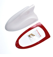 Accessoire automobile de nouveau style: boîtier de décoration d'antenne radio aileron de requin en plastique automobile