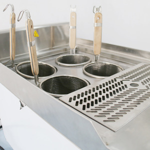 Cuiseur à nouilles électrique en acier inoxydable Sc-4h avec quatre paniers pour la cuisson de fondue et de raviolis - Product Image 3