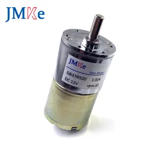 JMKE Motor Sikat Bayi, 37Mm 60Rpm Kebisingan Super Rendah Ayunan Otomatis 12V Dc Motor 30Kg 24V