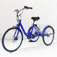 Fournisseur de la Chine Tricycles motorisés Tricycles électriques Tricycle électrique Scooter Tricycle électrique pour adultes avec boîte de chargement