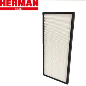 Aluminium Frame Zonder Partitie Hepa Filter Hoge Efficiëntie Filter
