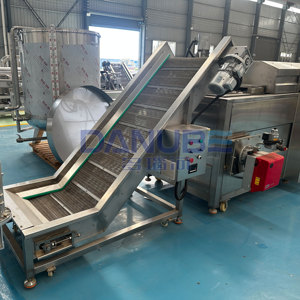 Automatic Potato Chips Fried Line Potato Cleaning Peeling Slicing and Frying <b>Production</b> Line - Product Image 4