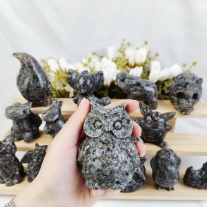 Pierres naturelles <span class=keywords><strong>de</strong></span> guérison en cristal, sculptures <span class=keywords><strong>de</strong></span> Yooperlite <span class=keywords><strong>de</strong></span> différentes formes pour la décoration <span class=keywords><strong>de</strong></span> bureau – Vente chaude - Product Image 3