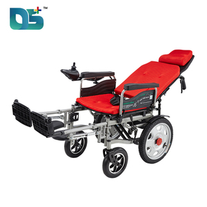 Silla <span class=keywords><strong>de</strong></span> Ruedas Eléctrica Plegable Ligera con Respaldo Reclinable Inclinable y Giro <span class=keywords><strong>de</strong></span> 360 Grados °   Controlador <span class=keywords><strong>de</strong></span> Joystick para <span class=keywords><strong>Personas</strong></span> Mayores con Discapacidad - Product Image 6