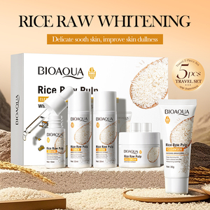 ชุดผลิตภัณฑ์ดูแลผิวหน้า BIOAQUA สารสกัดจากข้าว 5in1 สำหรับเดินทาง ช่วยให้ผิวขาวกระจ่างใสและชุ่มชื้น ขนาดพกพา - Product Image 5