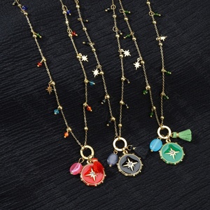 OEM Hot Sale Custom <b>Name</b> Gold Plated Zircon Stainless Steel Pendant for Party Jewelry Making - Product Image 1
