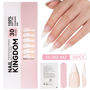 <span class=keywords><strong>Ongles</strong></span> en acrylique à presser, couvrance totale, <span class=keywords><strong>faux</strong></span> <span class=keywords><strong>ongles</strong></span>, <span class=keywords><strong>capsules</strong></span> souples en gel, forme T, ovale, amande, sculptées, pour salon et DIY - Product Image 3