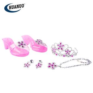 Jouet éducatif pour fille, bijou en plastique pour les fillettes, jeu de princesse, avec chaussures à talons hauts, parfait pour la période pré-scolaire - Product Image 3