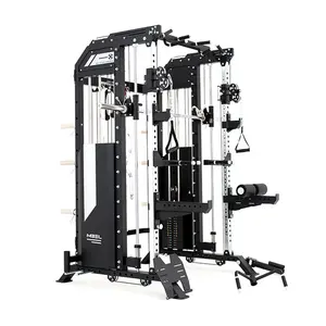 Multifunctional Smith Machine Gym Equipment Smith Cable Machine Multi Gym All In One Machine