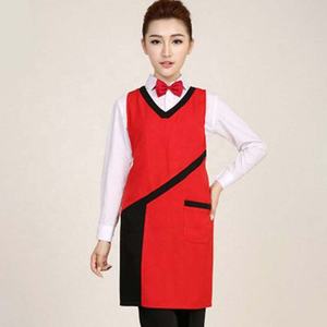 ผ้ากันเปื้อนสำหรับทำงานร้านน้ำชานมสำหรับคุณแม่และเด็กใช้ในร้านเสริมสวยร้านเสริมสวยแต่งโลโก้ได้ตามต้องการ - Product Image 3