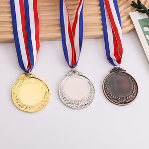 เหรียญกีฬาที่กำหนดเองสต็อกพร้อม-รางวัลโลหะสากลสำหรับการแข่งขันและมาราธอน - Product Image 2