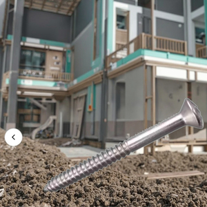 DIN7995 <strong>Stainless</strong> Steel Drywall <strong>Screws</strong> Cross Recessed Oval Head Binding <strong>Wood</strong> <strong>Screws</strong> with M3 M5 M6 M8 Threads for Drywal - Product Image 6