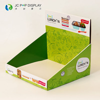 Exhibidor de Cartón Personalizado para Productos Populares, Caja Publicitaria Giratoria Moderna, Plegable, Compacta, para Mostrador o Mesa