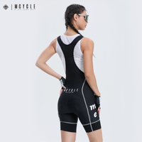 Cuissard de cyclisme unisexe Mcycle avec coussinet en chamois rembourré pour vélo de route, VTT, gravel, entraînement en salle, grandes tailles, Team Aero Elite