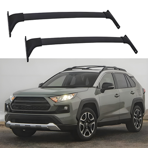 Barres de toit JOESHIER en alliage d'aluminium de haute qualité pour Toyota RAV4 2019-2025, modèle à barres transversales affleurantes - Product Image 3