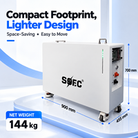 Système Solaire Domestique 30Kwh 15Kwh Batterie au Lithium avec Roues IP65 51.2V 20Kwh 40Kwh Batteries de Stockage d'Énergie au Lithium pour la Maison