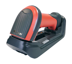 Không thấm nước công nghiệp 1D 2D Máy quét mã vạch có dây không dây QR code Reader Scanner với cơ sở - Product Image 2