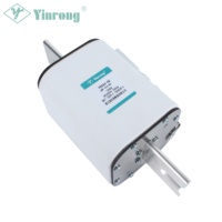 Fusible haute tension en céramique Yinrong à protection contre les surintensités DC 2000V 150kA 630A-1600A pour la métallurgie et l'alimentation industrielle