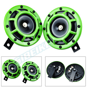 Claxon eléctrico Universal para coche, claxon eléctrico de doble tono, de doble tono bomba eléctrica, montaje en rejilla de 12V - Product Image 2